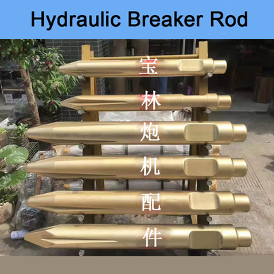 Excavator Hydraulic Rock Breaker Chisel Drill Rod For Construction Machinery